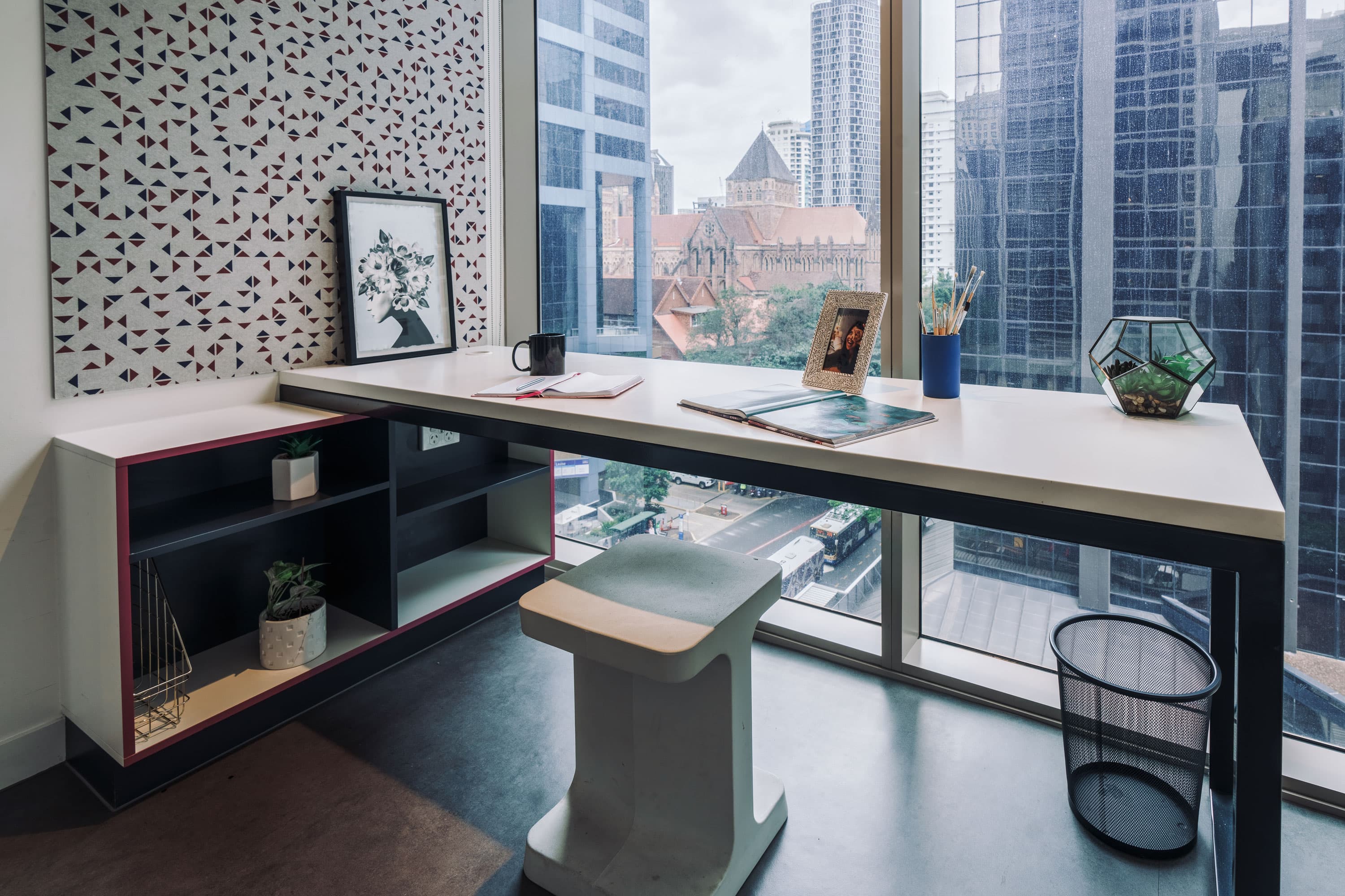 Corner View Room in 5-Bed Apartment | Student One on Wharf Street