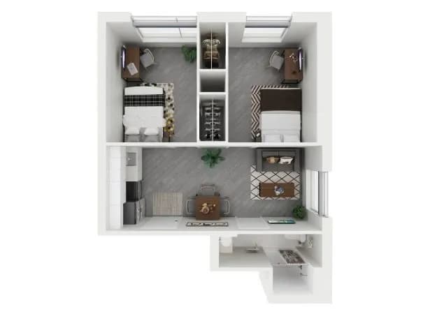 Supreme Two Bedroom Suite